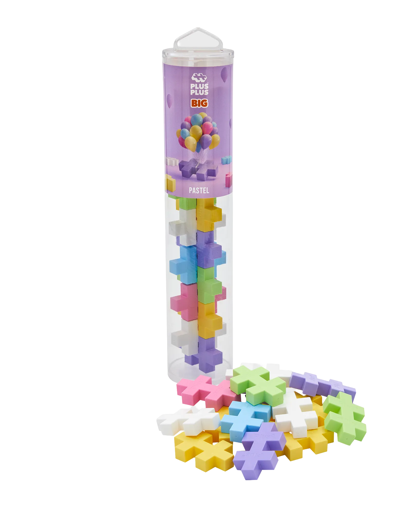 BIG Pastel Farvemix - 15 stk